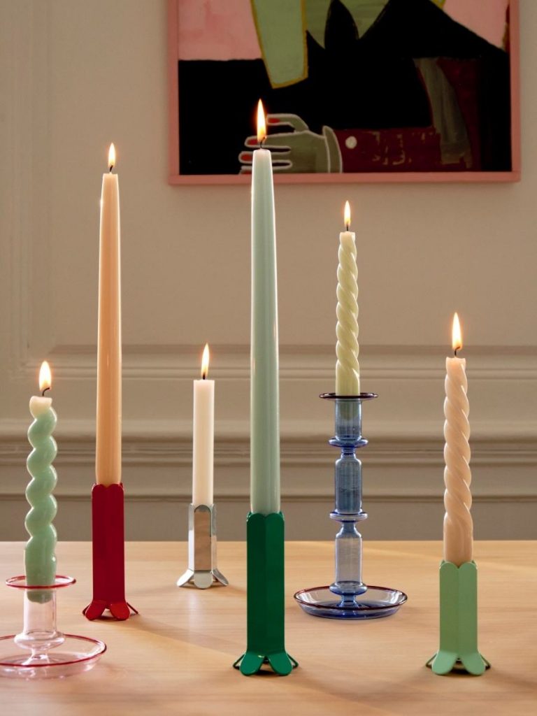 decoração de natal velas